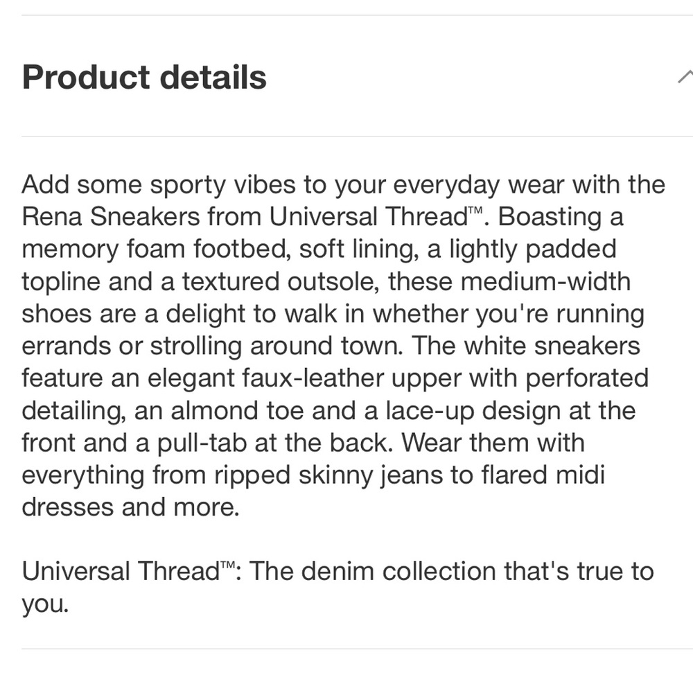 Universal Thread Rena Sneaker - Picture 4 of 4